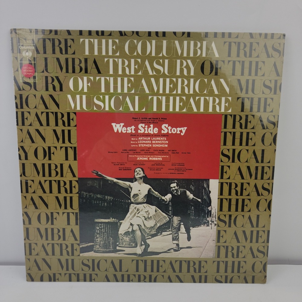 West Side Story Original Broadway Cast Vinyl LP Columbia Masterworks S 32603 New